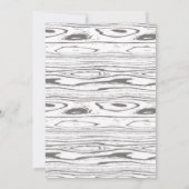 Erlebnis erwartet Baby Dusche Einladung (Rückseite)