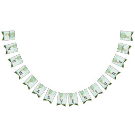 Erlebnis erwartet Baby Shower|Individuelle Name & Wimpelkette