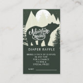 Erlebnis erwartet Bärentaucher-Raffle Begleitkarte (Vorderseite)