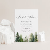 Erlebnis erwartet das immergrüne Waldland-Brautpar Einladung