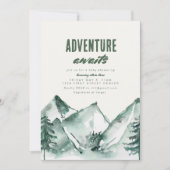 Erlebnis erwartet Einladung zur Außendusche (Vorderseite)