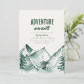 Erlebnis erwartet Einladung zur Außendusche (Stehend Vorderseite)