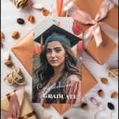 Erlebnis erwartet Foto Chic Peach Fuzz Abschluss Geschenkanhänger