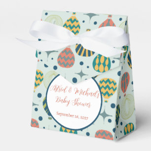 Erlebnis erwartet Hot Air Ballon Sage Baby Dusche Geschenkschachtel