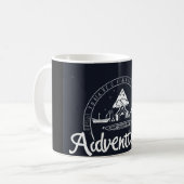 Erlebnis erwartet Kaffeepause Tasse (Vorderseite Links)