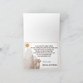 Erlebnis erwartet Kinderdusche geklappt Danke Kart (Innenseite)