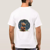 Erlebnis erwartet: Niedlicher Bärenrücksack T - Sh T-Shirt (Rückseite)