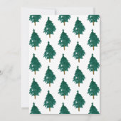 Erlebnis erwartet Red Tent Bären Camping Geburtsta Einladung (Rückseite)