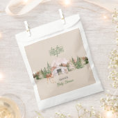Erlebnis erwartet Sage Green Mountain Baby Dusche Geschenktütchen (Ausgeschnitten)