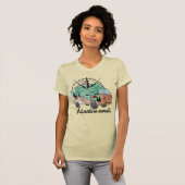 Erlebnis erwartet Shirt, Van Life Travel T-Shirt (Vorne ganz)