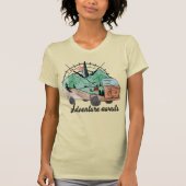Erlebnis erwartet Shirt, Van Life Travel T-Shirt (Vorderseite)
