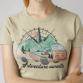 Erlebnis erwartet Shirt, Van Life Travel T-Shirt