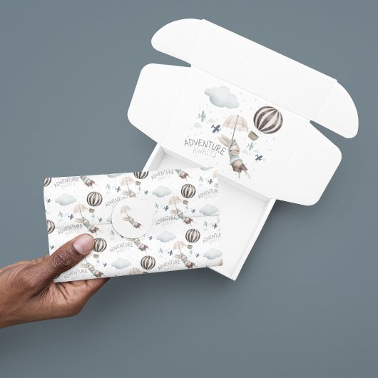 Erlebnis erwartet Sonnentext Seidenpapier