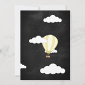 Erlebnis erwartet Travel Baby Dusche Einladung (Rückseite)