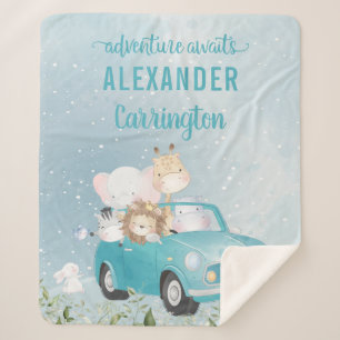 Erlebnis für Jungen - Safari Tiere Sherpadecke