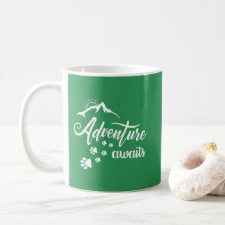 Erlebnis: Hundelfreudliche Reisegepflasterdrucke Kaffeetasse