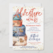 Erlebnis im Party für Rentner Einladung (Vorderseite)