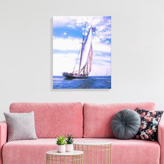 Erlebnis Leinwanddruck (Insitu (Wohnzimmer))