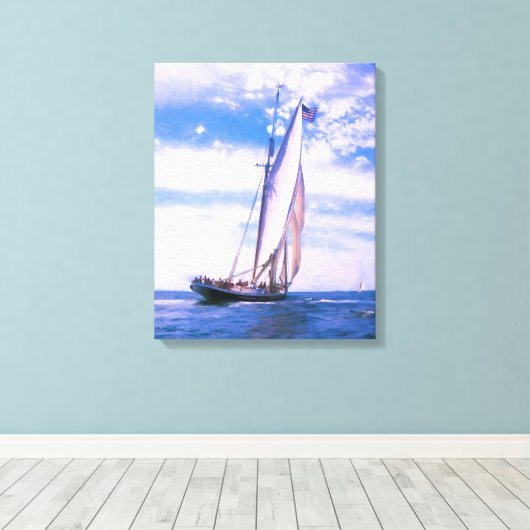 Erlebnis Leinwanddruck (Insitu (Holzboden))