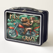 Erlebnis mit Bär und Reiter Metall Brotdose (Vorderseite)