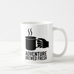 Erlebnis Outdoor Camping Design Kaffeetasse