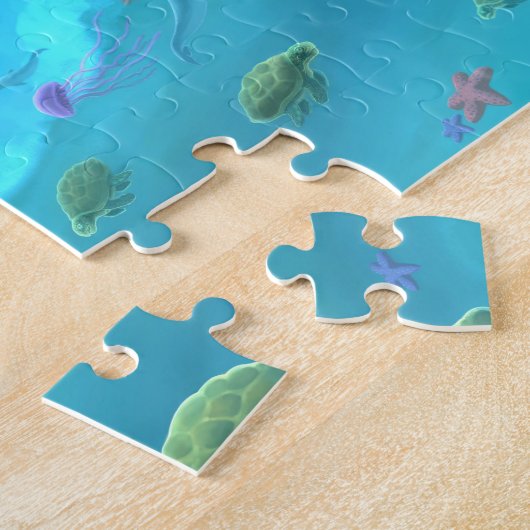Erlebnis unter dem Meer Puzzle (Seite)
