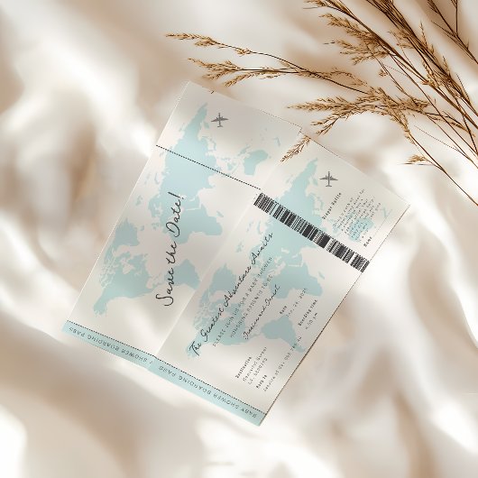 Erlebnis wartet Boarding Pass Einladung