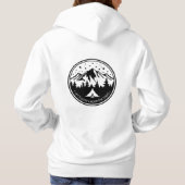 Erlebnis wartet Camping Außenbereich | Women Hoodi Hoodie (Rückseite)