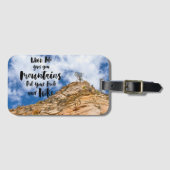 Erlebnis wartet gepäckanhänger (Vorderseite (Horizontal))