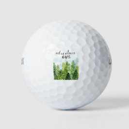 Erlebnis wartet golfball