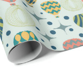 Erlebnis wartet Hot Air Ballon Sage Geschenkpapier (Rolleneckpunkt)