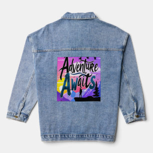 Erlebnis wartet jeansjacke