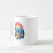Erlebnis wartet kaffeetasse (Vorderseite Links)