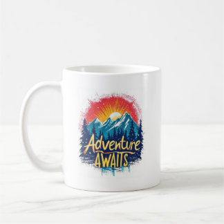 Erlebnis wartet kaffeetasse