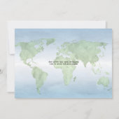 Erlebnis wartet Koffer Farewell Moving Party I Einladung (Rückseite)