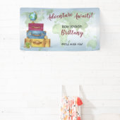 Erlebnis wartet Kofferräume Farewell Moving Party Banner (InSitu)