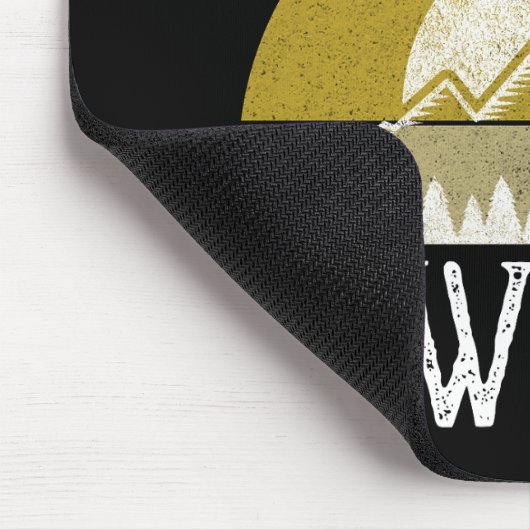 Erlebnis wartet mousepad (Ecke)