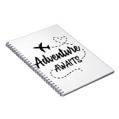 Erlebnis wartet notizblock (Rechte Seite)