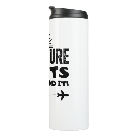 Erlebnis wartet thermosbecher (Nach rechts gedreht)