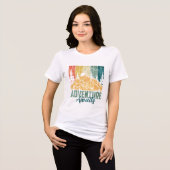 Erlebnis wartet Tri-Blend shirt (Vorderseite voll)