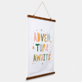 Erlebnis wartet wandteppich mit holzrahmen (Gewinkelt)