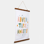 Erlebnis wartet wandteppich mit holzrahmen (Gewinkelt)