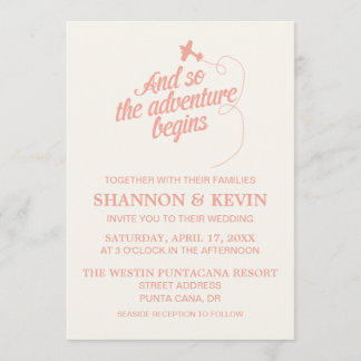 Erlebnisanfänger| Bestimmungsort - Einladung