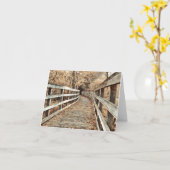 Erlebnisangebote - Blank Card Karte (Gelbe Blume)