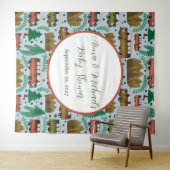 Erlebnisangebote: Camper Baby Boy Shower Wandteppich (Beispiel (Horizontal))