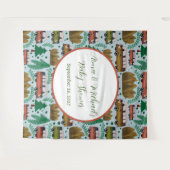 Erlebnisangebote: Camper Baby Boy Shower Wandteppich (Vorderseite (Horizontal))