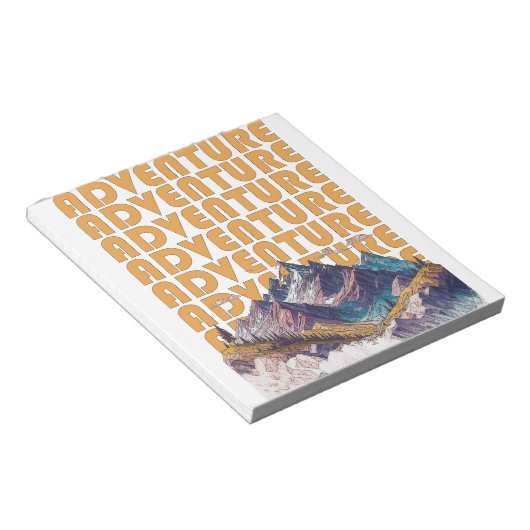 Erlebnisbergdesign Notizblock (angewinkelt)