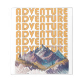 Erlebnisbergdesign Notizblock (Vorderseite)