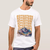 Erlebnisbergdesign. T-Shirt (Vorderseite)
