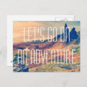 Erlebnisdruck Postkarte (Vorne/Hinten)